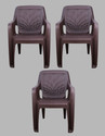 Gunatit Plastic Living Room Chair (Finish Color - Design 2 - PO3, Pre-assembled)
