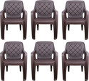 Gunatit Plastic Living Room Chair (Finish Color - Design 4 - PO6, Pre-assembled)
