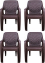 Gunatit Plastic Living Room Chair (Finish Color - Design 5 - PO4, Pre-assembled)
