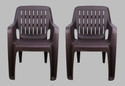 Gunatit Plastic Living Room Chair (Finish Color - Design 3 - PO2, Pre-assembled)
