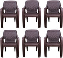 Gunatit Plastic Living Room Chair (Finish Color - Design 5 - PO6, Pre-assembled)