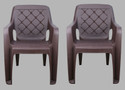 Gunatit Plastic Living Room Chair (Finish Color - Design 1 - PO2, Pre-assembled)