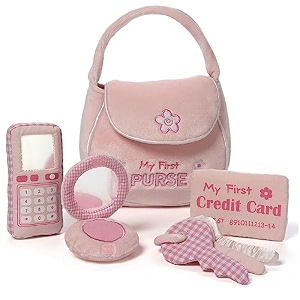 gund fun 4048450 my first purse stuffed baby playset