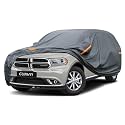 GUNHYI Premium Car Cover Custom Fit Dodge Durango, 16 Layers Heavy Duty Car Cover Waterproof All Weather with Zipper Door for Sun Rain Snow Dust Uv Protection