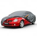 GUNHYI Premium Car Cover Custom Fit Dodge Neon, 16 Layers Heavy Duty Car Cover Waterproof All Weather with Zipper Door for Sun Rain Snow Dust Uv Protection