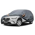 GUNHYI Premium Car Cover Custom Fit Mazda CX-3/CX-30 (2010-2026), 16 Layers Heavy Duty Car Cover Waterproof All Weather with Zipper Door for Sun Rain Snow Dust Uv Protection