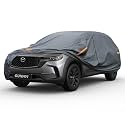 GUNHYI Premium Car Cover Custom Fit Mazda CX-50 (2022-2026), 16 Layers Heavy Duty Car Cover Waterproof All Weather with Zipper Door for Sun Rain Snow Dust Uv Protection