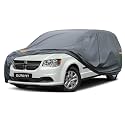 GUNHYI Premium Car Cover Custom Fit Dodge Grand Caravan, 16 Layers Heavy Duty Car Cover Waterproof All Weather with Zipper Door for Sun Rain Snow Dust Uv Protection
