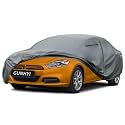 GUNHYI Premium Car Cover Custom Fit Dodge Dart, 16 Layers Heavy Duty Car Cover Waterproof All Weather with Zipper Door for Sun Rain Snow Dust Uv Protection