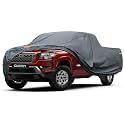 GUNHYI Premium Truck Cover Custom Fit Nissan Frontier, 16 Layers Heavy Duty Truck Cover Waterproof All Weather with Zipper Door for Sun Rain Snow Dust Uv Protection
