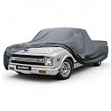 GUNHYI Premium Truck Cover Custom Fit Chevrolet C10, 16 Layers Heavy Duty Truck Cover Waterproof All Weather with Zipper Door for Sun Rain Snow Dust Uv Protection