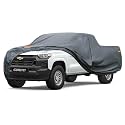 GUNHYI Premium Truck Cover Custom Fit Chevrolet Colorado, 16 Layers Heavy Duty Truck Cover Waterproof All Weather with Zipper Door for Sun Rain Snow Dust Uv Protection