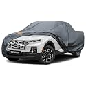 GUNHYI Premium Truck Cover Custom Fit Hyundai Santa Cruz, 16 Layers Heavy Duty Truck Cover Waterproof All Weather with Zipper Door for Sun Rain Snow Dust Uv Protection