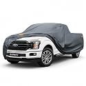 GUNHYI Premium Truck Cover Custom Fit Ford F-150 SuperCab Short Bed, 16 Layers Heavy Duty Truck Cover Waterproof All Weather with Zipper Door for Sun Rain Snow Dust Uv Protection