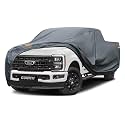 GUNHYI Premium Truck Cover Custom Fit Ford F-250/F-350 Crew Cab/SuperCab Short Bed, 16 Layers Heavy Duty Truck Cover Waterproof All Weather with Zipper Door for Sun Rain Snow Dust Uv Protection