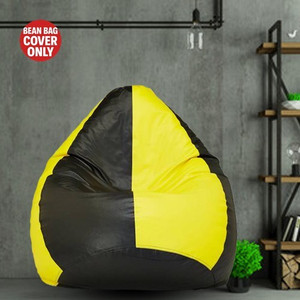 gunj large tear drop bean bag cover  without beans