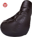 Gunj Large Tear Drop Bean Bag Cover  (Without Beans)