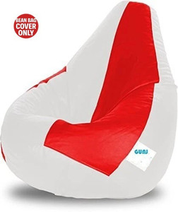 gunj xxl tear drop bean bag cover  without beans