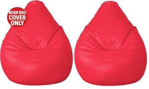 gunj xxxl tear drop bean bag cover  without beans