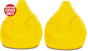 Gunj XXXL Tear Drop Bean Bag Cover  (Without Beans)