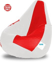 Gunj XXXL Tear Drop Bean Bag Cover  (Without Beans)