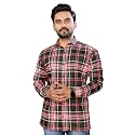 GURIK Men39s Cotton Box Checkered Slim Fit