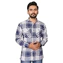 GURIK Men39s Cotton Box Checkered Slim Fit