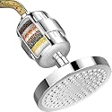 Gurin Shower Filter for Bathroom/Hard Water Softener for Tap Water Filter for Tap Purifier with Replaceable Cartridge for Home &amp; Bathroom Use - for Hair Care, Skin Protection, and Chlorine Removal