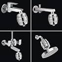 Gurin Hard Water Softener for Tap &amp; Shower Filter for Bathroom/Tap Purifier with Replaceable Cartridge for Home &amp; Bathroom Use - For Hair Care, Skin Protection, and Chlorine Removal