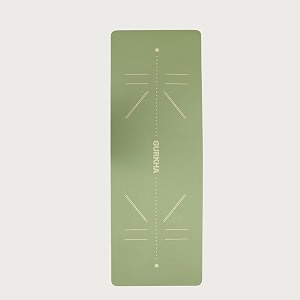 GURKHA 8mm AlignFlow TPE Alignment Yoga Mat