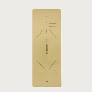 GURKHA 8mm AlignFlow TPE Alignment Yoga Mat