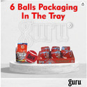 Guru Cricket Tennis Ball, Heavy Weight Ball For Men & Women Cricket Tennis Ball