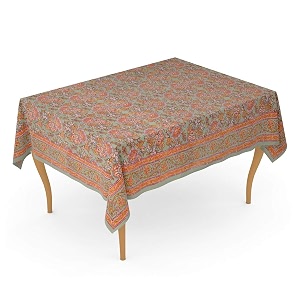 GURU JEE Handmade Printed Cotton Rectangular Table
