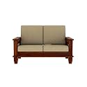 Solid Sheesham Wood Sofa Set 2-Person Sofa