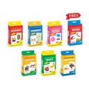 gurukanth Educational Flash Cards for kids Combo Set of 6