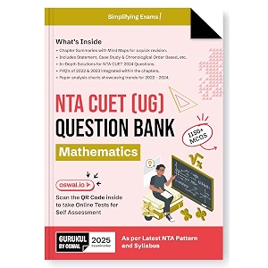 gurukul by oswal nta cuet mathematics question bank for exam 2025