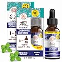 GuruNanda Concentrated Mouthwash (2 fl oz), Fluoride-Free, Mint Mouthwash with Natural Essential Oils, Supports 300 Rinses, Aids in Fresh Breath (Pack of 2)