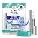 GuruNanda Teeth Whitening Kit, Up to 10 Shades Whitening, 40 Treatments