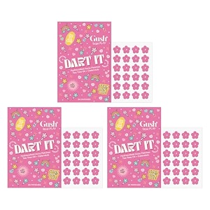 gush beauty pink flower pimple patch tea tree hydrocolloid  20 count