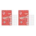 Gush Beauty Acne Pimple Patch | 20 Hydrocolloid Patches With Tea Tree Oil | For Active Surface Acne | Reduces Pimples &amp; Excess Oil Overnight (Pack of 2)