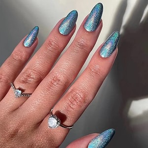 gush beauty press on nails  artificial nails set brown cat eye