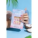 Gush Beauty Press On Nails, Reusable Candy Land - Medium Almond | 24 Pack