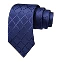 GUSLESON 3.15"(8cm) Fashion Striped PaisleyTies Mens Plaid Flower Necktie for Wedding
