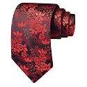 GUSLESON 3.15"(8cm) Fashion Striped PaisleyTies Mens Plaid Flower Necktie for Wedding