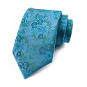 GUSLESON 3.15"(8cm) Fashion Striped PaisleyTies Mens Plaid Flower Necktie for Wedding