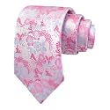 GUSLESON 3.15"(8cm) Fashion Striped PaisleyTies Mens Plaid Flower Necktie for Wedding