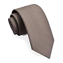 GUSLESON 3.15"（8cm） Solid Necktie Tartan Woven TR Material Tie + Gift Box
