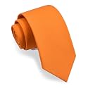 GUSLESON 3.15"（8cm） Solid Necktie Tartan Woven TR Material Tie + Gift Box