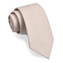 GUSLESON 3.15"（8cm） Solid Necktie Tartan Woven TR Material Tie + Gift Box