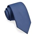 GUSLESON 3.15"（8cm） Solid Necktie Tartan Woven TR Material Tie + Gift Box